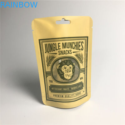 PA 1,5C AL 0,7C Matt Túi đóng gói đồ ăn nhẹ đứng lên MPET