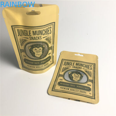 PA 1,5C AL 0,7C Matt Túi đóng gói đồ ăn nhẹ đứng lên MPET