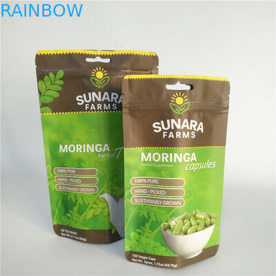 Màng nhiều lớp VMPET SGS Bao bì thực phẩm có thể hàn lại 110mic cho trà / quả hạch