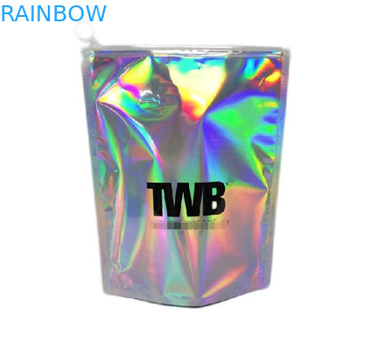 Túi bao bì nhựa đựng quần áo VMPET Mopp 110mic Cmyk có cửa sổ