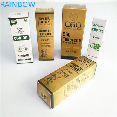 Hộp bao bì mỹ phẩm giấy SGS CMYK 2oz 60ml 30ml dập giấy