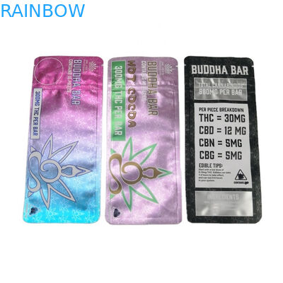 SGS 120mic MOPP dành cho trẻ em Mylar Bag 500mg VMPET Candy Edibles