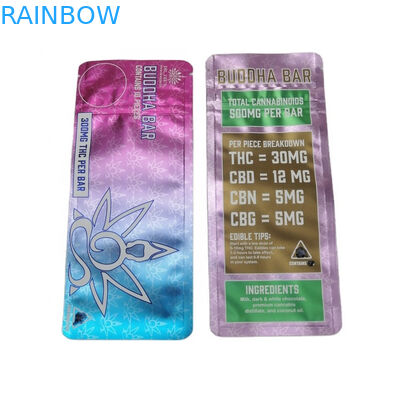 SGS 120mic MOPP dành cho trẻ em Mylar Bag 500mg VMPET Candy Edibles