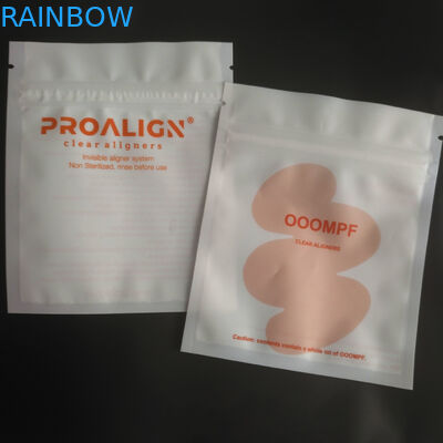 MOPP Vmpet Nhựa Zip Lock Bao bì Răng Mờ Rõ ràng Căn chỉnh ISO