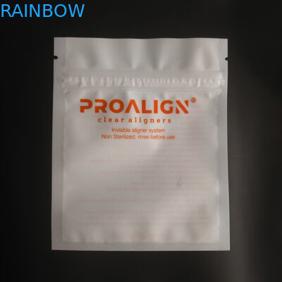 MOPP Vmpet Nhựa Zip Lock Bao bì Răng Mờ Rõ ràng Căn chỉnh ISO