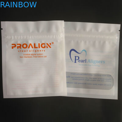 MOPP Vmpet Nhựa Zip Lock Bao bì Răng Mờ Rõ ràng Căn chỉnh ISO