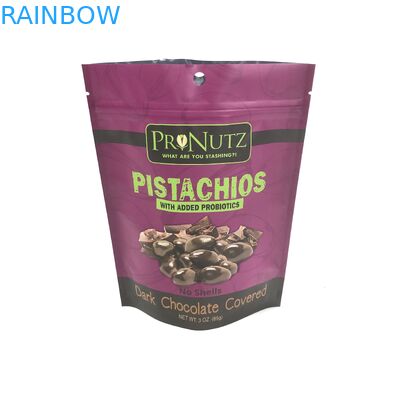 MOPP Ống đồng ISO VMPET Matte Zip Lock Túi 14g Có thể mở rộng cho thực phẩm