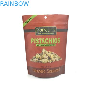 MOPP Ống đồng ISO VMPET Matte Zip Lock Túi 14g Có thể mở rộng cho thực phẩm