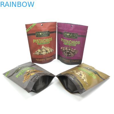 MOPP Ống đồng ISO VMPET Matte Zip Lock Túi 14g Có thể mở rộng cho thực phẩm