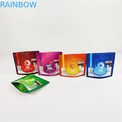 3.SA8000 QS CBD in ống đồng Túi chống mùi 100mic Matte Clear Mylar Túi