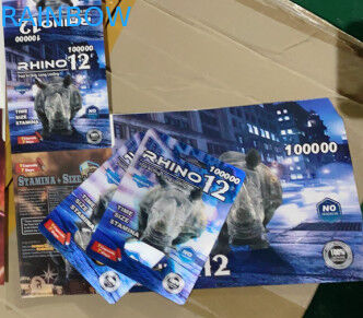 FX9000 R12 3d vỉ giấy Bao bì vỉ nhựa cho thuốc tình dục