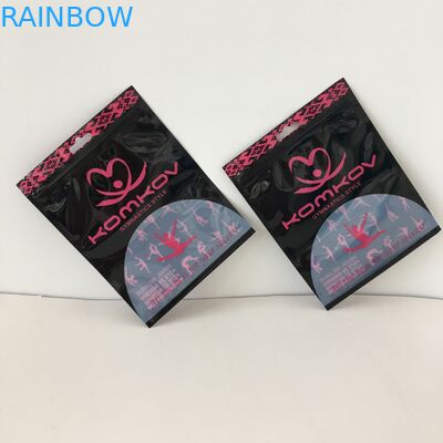 80 microns CMYK Quần áo trong suốt Túi Ziplock Đứng lên Túi MOPP VMPET