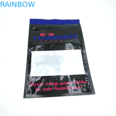 Túi 240mic In Rotogravure trong suốt Túi Opp CMYK VMPET Clear Ziplock Bag