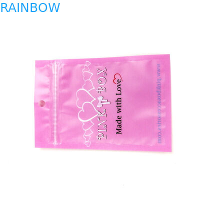Tùy chỉnh logo túi nhựa foi trang sức nhiều thiết kế cắt phim Căn chỉnh túi đóng gói cho quần áo túi ziplock rõ ràng