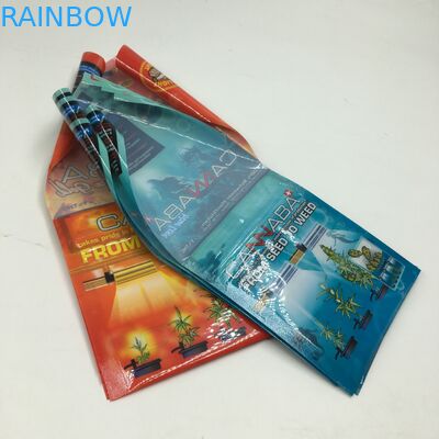Túi CBD Bao bì phẳng ZIplock Xì gà Lá thuốc lá Bao bì Túi bao bì nhựa Mylar