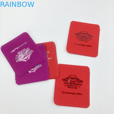 LOW MOQ 500 cái túi mylar có thể ăn được tùy chỉnh in túi giấy bạc bao bì túi thực phẩm cho nghệ tây khô crocus và trà