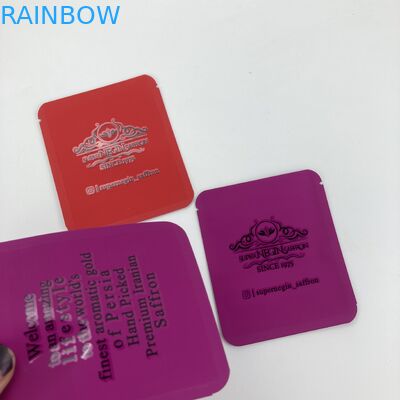 túi thực phẩm cho khô nghệ tây crocus và trà 500 cái MOQ cho bao bì tùy chỉnh túi đóng gói hạt