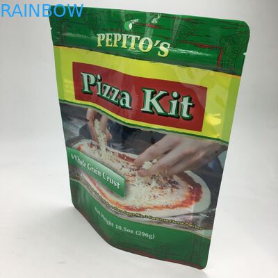 MOPP VMPET 296g Đứng Lên Túi Ziplock Vỏ Bánh Pizza Bộ Bánh Pizza 10.5oz
