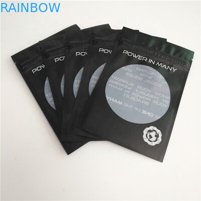 Túi bao bì dây kéo bằng nhựa CMYK Gravnre SGS VMPET 10C Túi đựng đồ trang sức bằng nhựa