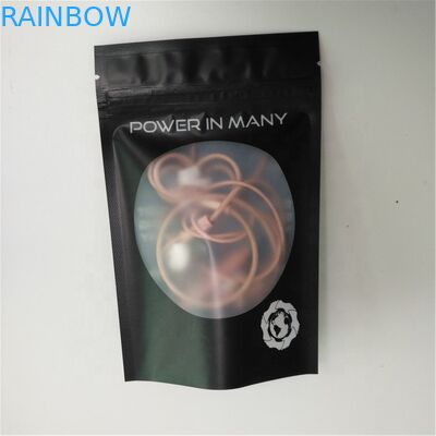 Túi bao bì dây kéo bằng nhựa CMYK Gravnre SGS VMPET 10C Túi đựng đồ trang sức bằng nhựa