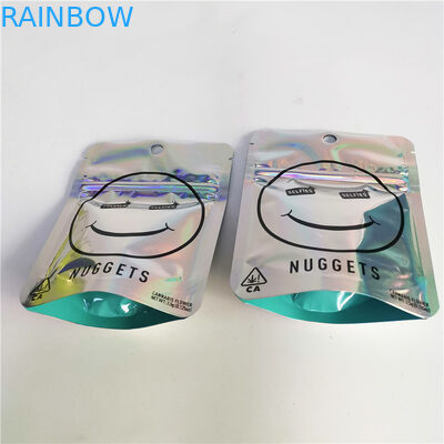 3.5g Cbd Hương thảo mộc Bao bì Matte Glossy 12C VMPET Cbd Túi Zipper