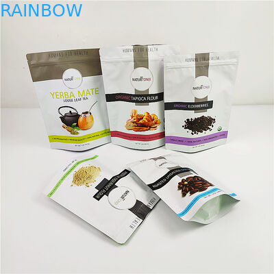 Túi nhôm 120mic Mylar Túi Mopp Nhựa SGS Túi bao bì thực phẩm ăn được