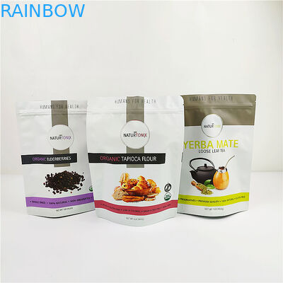 Ống đồng 120mic nhiều lớp Túi ba chiều đứng lên Túi bao bì nhựa VMPET MOPP