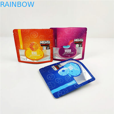 SGS 80mic CMYK Hương thảo mộc Bao bì 200g Túi Mylar Giấy nhôm MOPP