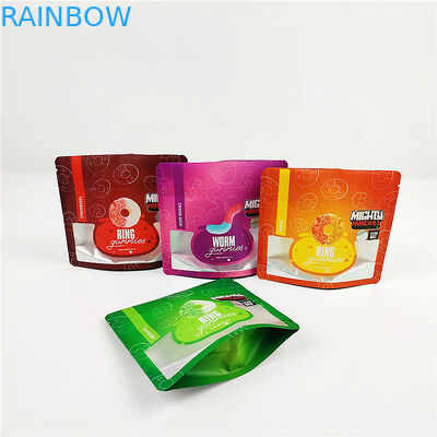 SGS 80mic CMYK Hương thảo mộc Bao bì 200g Túi Mylar Giấy nhôm MOPP