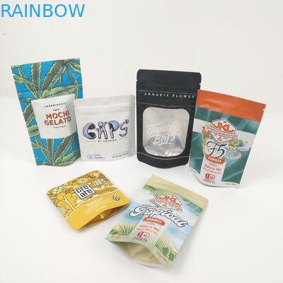 CMYK 200mic Matte Aluminium Foil Pouch VMPET Ống đồng Doypack Zipper Pouch