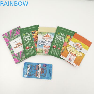 CMYK 200mic Matte Aluminium Foil Pouch VMPET Ống đồng Doypack Zipper Pouch