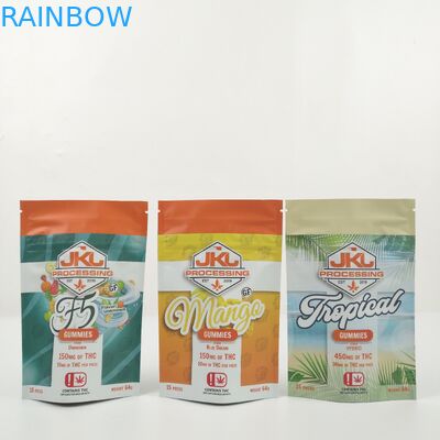 Matte Doypack 0,7c Al Đứng lên Túi có dây kéo Có thể phân hủy cho đồ ăn nhẹ Bolsa