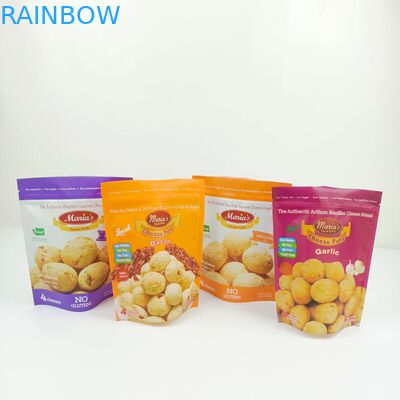 Thực phẩm 50mic VMPET Có thể thay đổi túi Zipper Bao bì Túi gia vị Bột gia vị 12c Pe