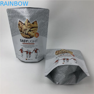 200mic CMYK MOPP Moringa Đứng lên Túi Ziplock 1000g SGS cho bột protein