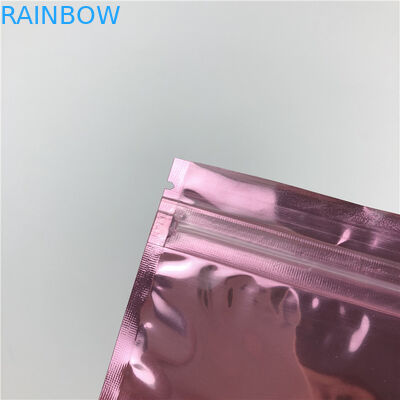 Kích thước nhỏ Túi đựng đồ trang sức bằng nhựa màu vàng hồng