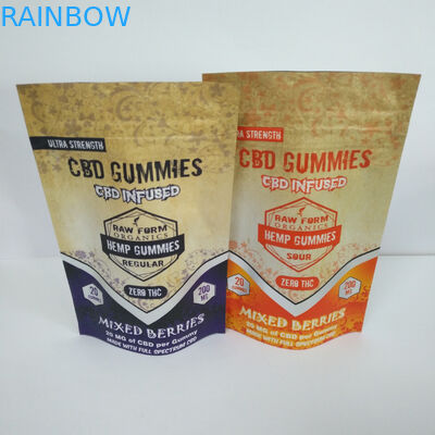 150mg THC CBD Đường Doypack Kẹo Kẹo Gummies Bao bì Túi Kẹo Kẹo Gummies Bao bì Túi đựng