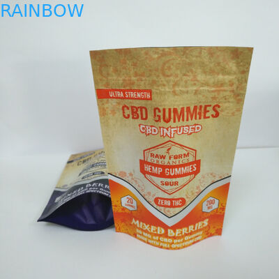 150mg THC CBD Đường Doypack Kẹo Kẹo Gummies Bao bì Túi Kẹo Kẹo Gummies Bao bì Túi đựng