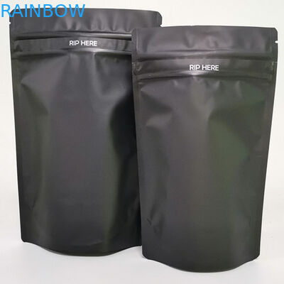 In tùy chỉnh Ba mặt Con dấu Thuốc lá Túi dầu Thảo mộc Cỏ dại Dầu CBD Túi dây kéo