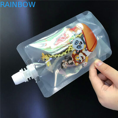 Túi đựng chất lỏng bằng nhựa dẻo Túi mylar bán buôn cho nước trái cây thức ăn cho trẻ em trà sữa Bao bì thực phẩm Túi đựng thực phẩm Gói