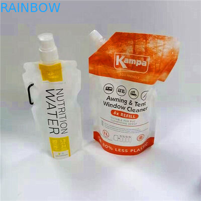 Túi có thể đổ đầy chất lỏng có vòi và nắp cho túi đựng chất tẩy rửa dạng lỏng cho bột giặt Túi có vòi bằng nhôm