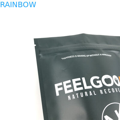 Có thể uốn lại được Bán buôn Tùy chỉnh Đứng lên Túi Khoai tây chiên Gia vị Snack Nuts Dây kéo Đóng gói Túi nhựa Mylar