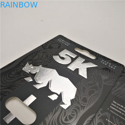 Thẻ hiển thị 200mic Pills Hiệu suất tăng cường nam RHINO 8 11 25 CMYK