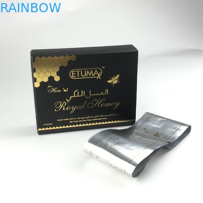 Mật ong VIP tùy chỉnh 10g Sachet Mật ong ngựa đen Túi đóng gói 12g 15ml 20gram Chất bổ sung sức khỏe Bao bì