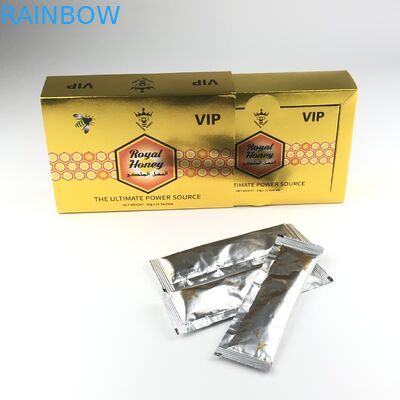Mật ong VIP tùy chỉnh 10g Sachet Mật ong ngựa đen Túi đóng gói 12g 15ml 20gram Chất bổ sung sức khỏe Bao bì