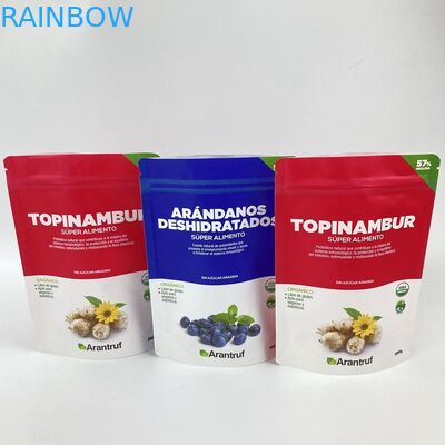 CYMK PET Màng bao bì thực phẩm OPP AL Túi giấy Kraft phân hủy sinh học PLA