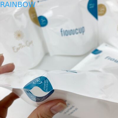 Máy tiệt trùng vi sóng Mylar Snack Túi 150 Micron cho cốc nguyệt san