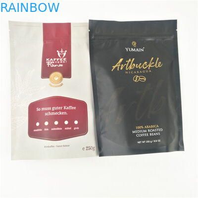 CMYK MOPP Túi dây kéo có thể uốn lại được Giấy Kraft chống ẩm Giấy Kraft OPP AL