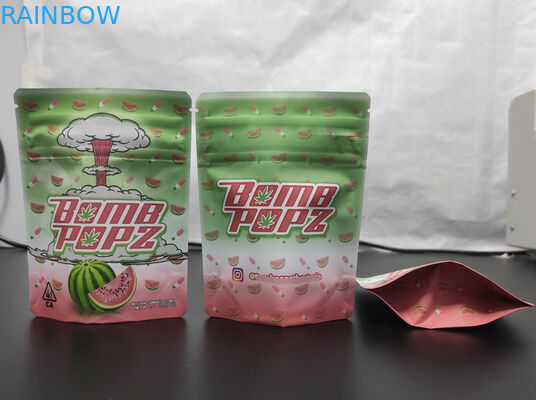 Trẻ em bằng chứng mùi hương thảo mộc Bao bì PET CBD Weed Túi cỏ thảo dược VMPET
