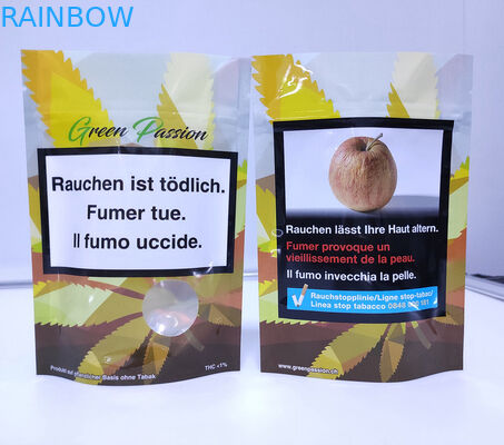 Thực phẩm Túi Ziplock Runtz Mylar Bao bì có thể ăn được Uv Spot MOPP CMYK Ống đồng