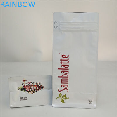 Van khử mùi dưới đáy Túi Gusset Dây kéo 110 Microns Matte CMYK MOPP